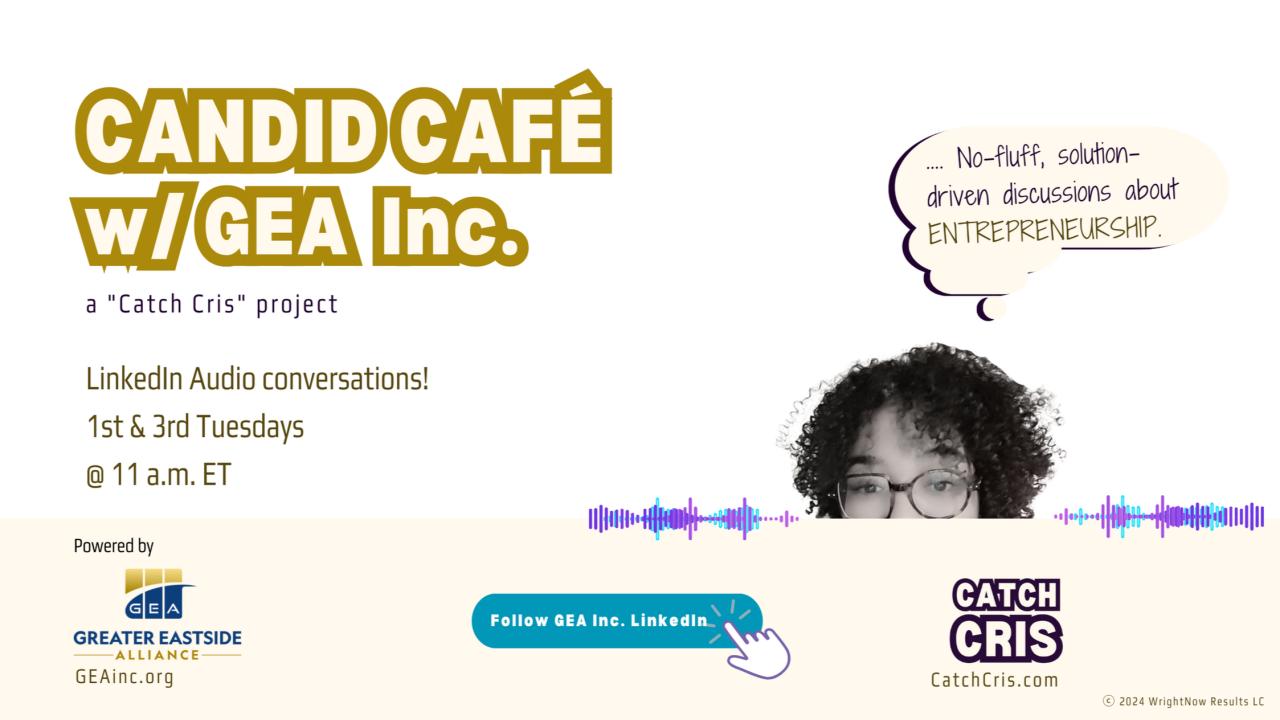 CandidCafe with GEA